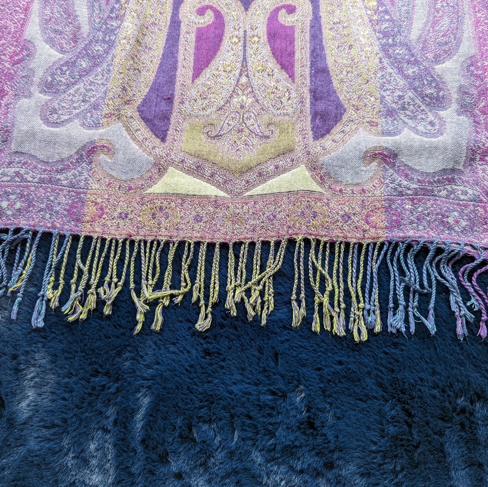 Rectangular scarf / shawl - Picture 3 of 6